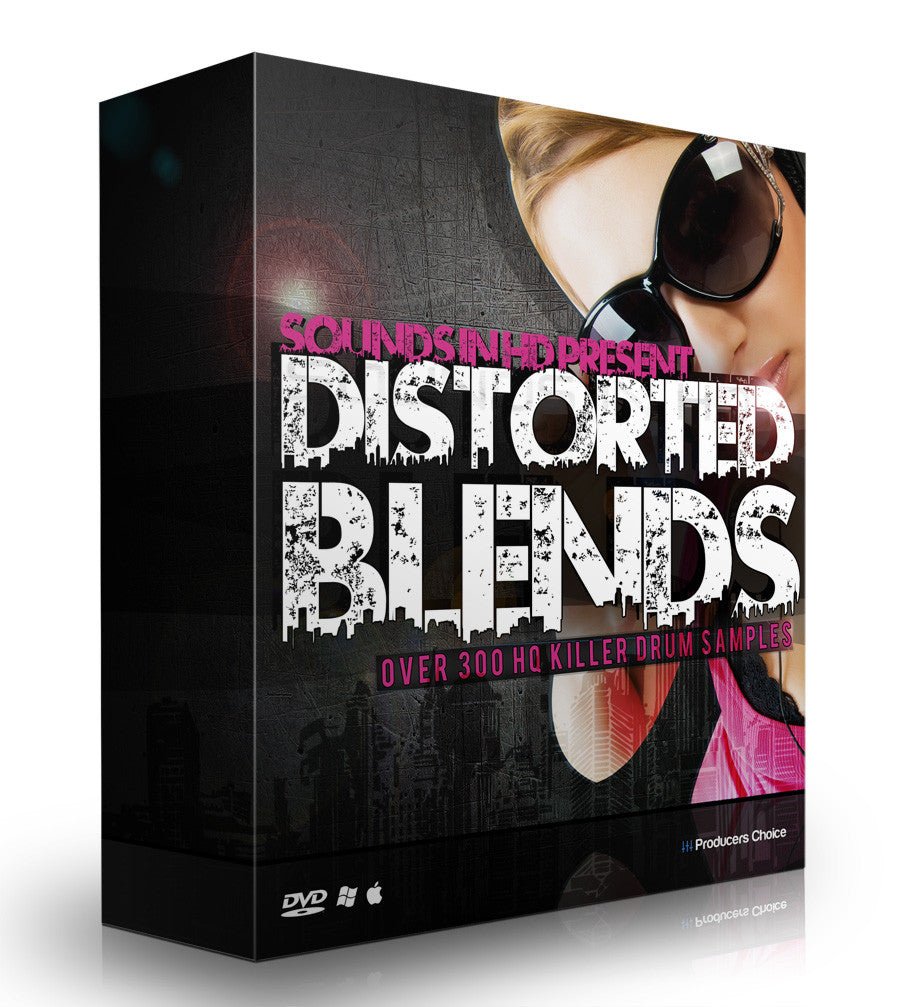 Distorted Blends Drum Samples - Producers Choice