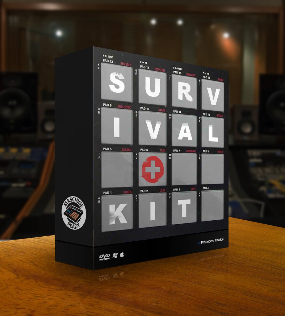 'Survival' Drum Kit Samples For NI Maschine & Reason - Producers Choice